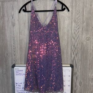 Free people gold rush dress